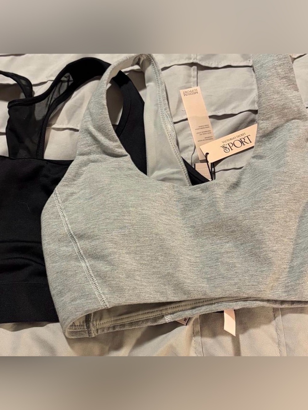 Victoria's Secret Pink Seamless Sports Bra Set